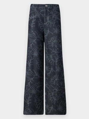 Jeansy Relaxed Fit Hofmann Copenhagen ciemnoniebieski