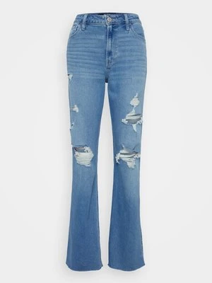 Jeansy Relaxed Fit Hollister Co. jasnoniebieski denim