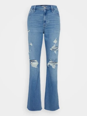 Jeansy Relaxed Fit Hollister Co. jasnoniebieski denim