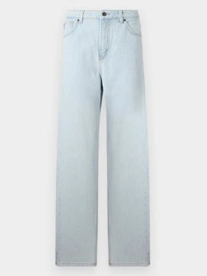 Jeansy Relaxed Fit Hugo jasnoniebieski
