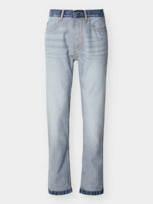 Jeansy Relaxed Fit Hugo niebieski denim
