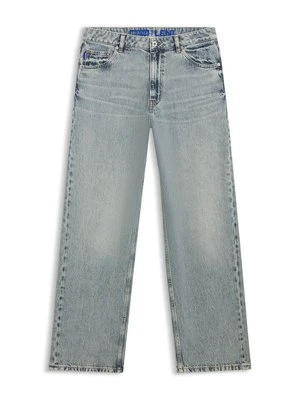 Jeansy Relaxed Fit Hugo niebieski denim