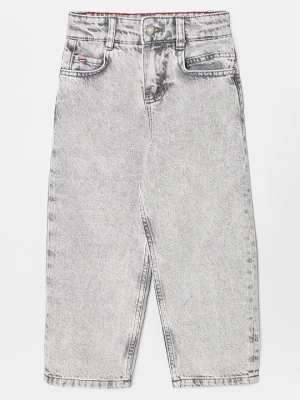 Jeansy Relaxed Fit Hugo jasnoszary