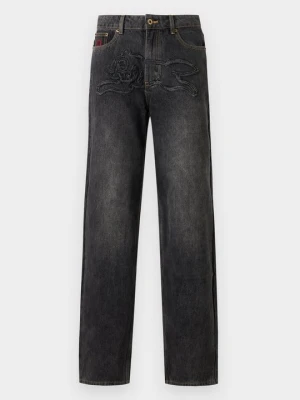 Jeansy Relaxed Fit Icecream czarny