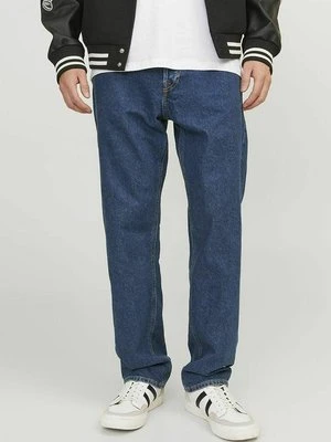 Jeansy Relaxed Fit Jack&Jones niebieski denim