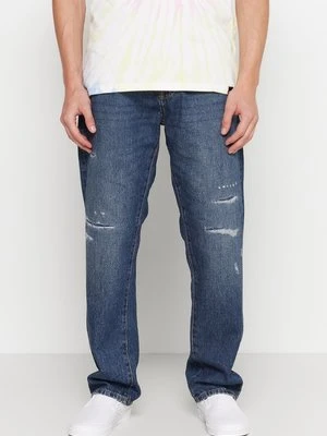 Jeansy Relaxed Fit Jack&Jones niebieski