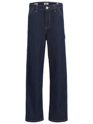 Jeansy Relaxed Fit Jack & Jones Kids niebieski denim