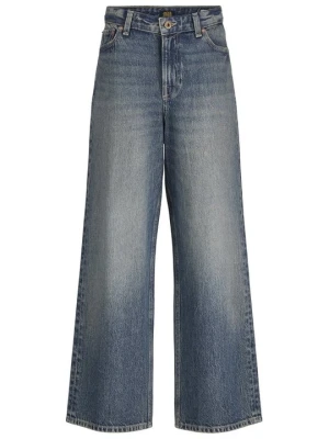 Jeansy Relaxed Fit Jack&Jones niebieski denim