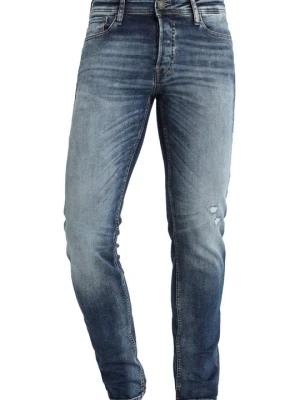 Jeansy Relaxed Fit Jack&Jones niebieski denim