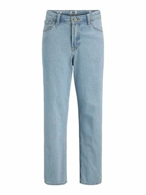 Jeansy Relaxed Fit Jack & Jones Kids ciemnoniebieski denim