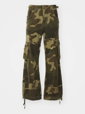 Jeansy Relaxed Fit Jaded London zielony