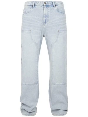 Jeansy Relaxed Fit Karl Kani denim wybielany