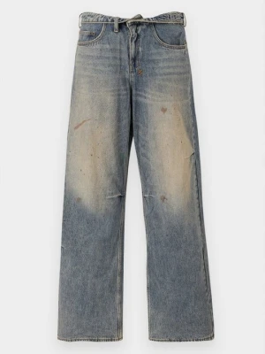 Jeansy Relaxed Fit KSUBI granatowy