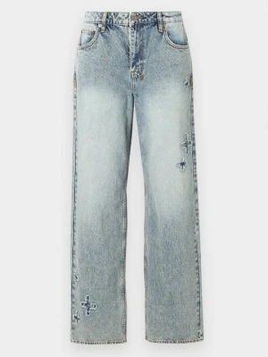 Jeansy Relaxed Fit KSUBI jasnoniebieski