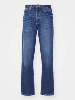 Jeansy Relaxed Fit Lee niebieski denim