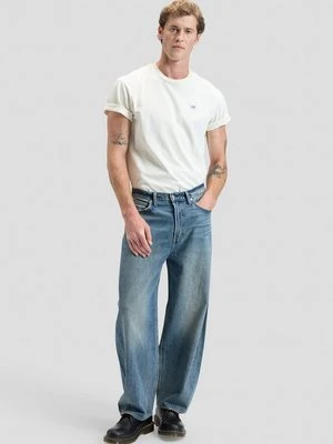Jeansy Relaxed Fit Lee niebieski denim