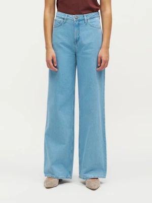 Jeansy Relaxed Fit Lee mleczny