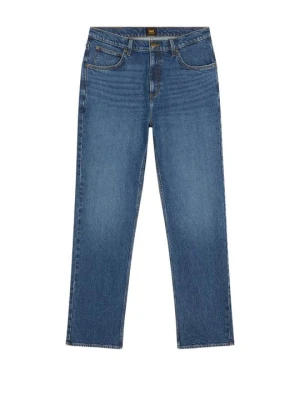 Jeansy Relaxed Fit Lee niebieski denim