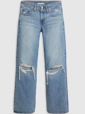 Jeansy loose fit Levi's niebieski denim