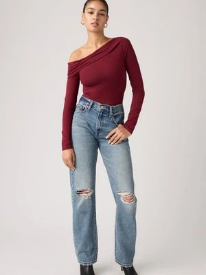 Jeansy Relaxed Fit Levi's niebieski denim