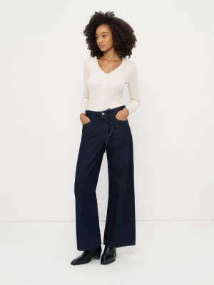Jeansy Relaxed Fit Levi's granatowy