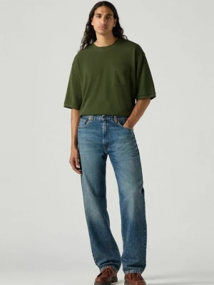 Jeansy Relaxed Fit Levi's granatowy