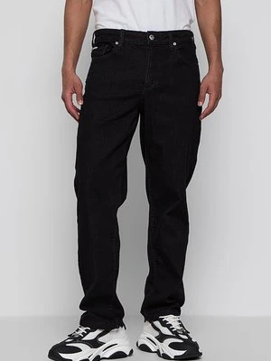 Jeansy Relaxed Fit lindbergh czarny