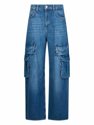 Jeansy Relaxed Fit Liu Jo niebieski denim