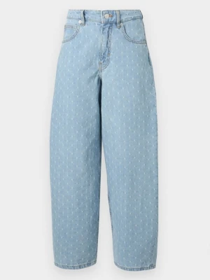 Jeansy Relaxed Fit Maje jasnoniebieski