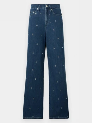 Jeansy Relaxed Fit Maje niebieski