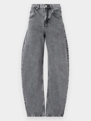 Jeansy Relaxed Fit Maje szary