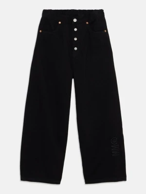 Jeansy Relaxed Fit MM6 Maison Margiela czarny
