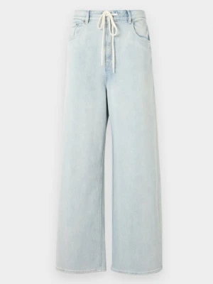 Jeansy Relaxed Fit MM6 Maison Margiela jasnoniebieski denim