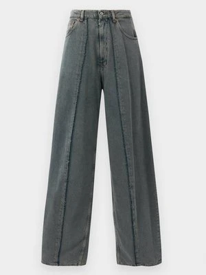 Jeansy Relaxed Fit MM6 Maison Margiela jasnoszary