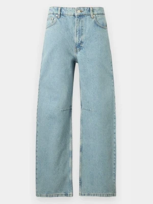 Jeansy Relaxed Fit MOSCHINO jasnoniebieski