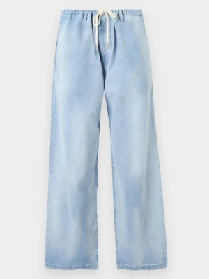 Jeansy Relaxed Fit MOSCHINO jasnoniebieski