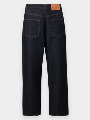 Jeansy Relaxed Fit MOSCHINO niebieski