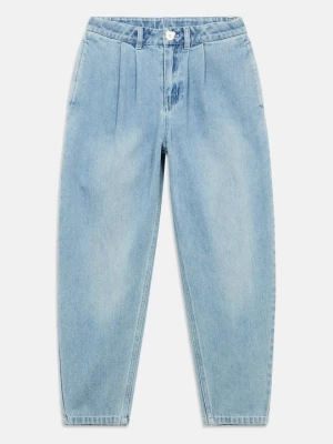 Jeansy Relaxed Fit MOSCHINO niebieski denim