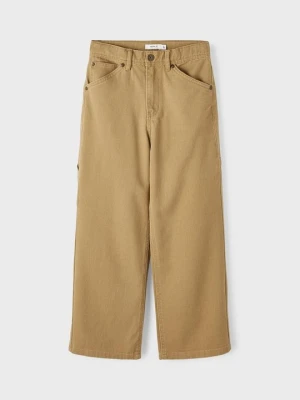 Jeansy Relaxed Fit NAME IT beżowy