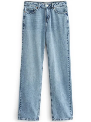 Jeansy Relaxed Fit Next niebieski