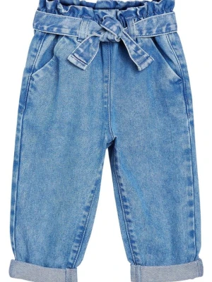Jeansy Relaxed Fit Next niebieski denim