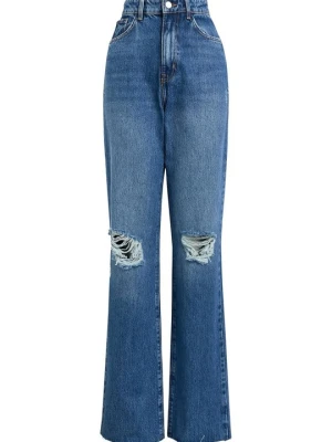 Jeansy Relaxed Fit Own.Denim granatowy