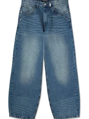 Jeansy Relaxed Fit Pegador niebieski denim