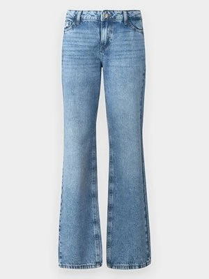Jeansy Relaxed Fit Pieces jasnoniebieski denim