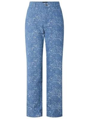 Jeansy Relaxed Fit Pieces niebieski
