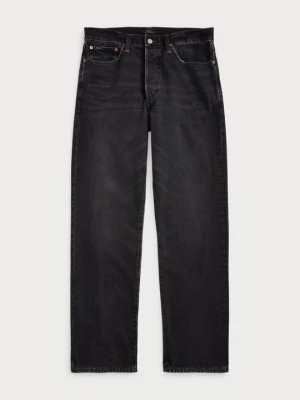 Jeansy Relaxed Fit Polo Ralph Lauren czarny