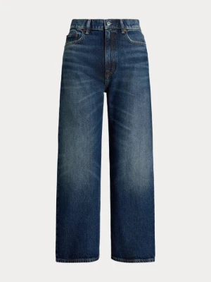 Jeansy Relaxed Fit Polo Ralph Lauren niebieski denim