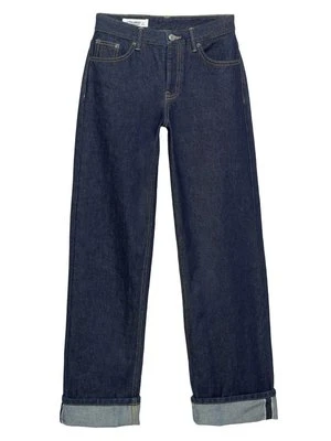 Jeansy Relaxed Fit PULL&BEAR granatowy