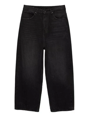 Jeansy Relaxed Fit PULL&BEAR czarny
