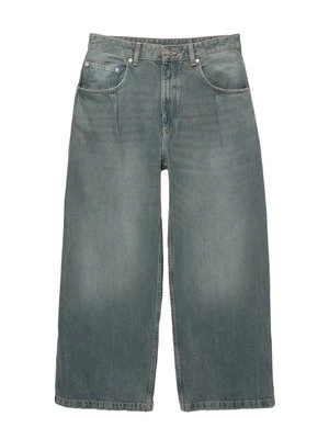 Jeansy Relaxed Fit PULL&BEAR niebieski denim